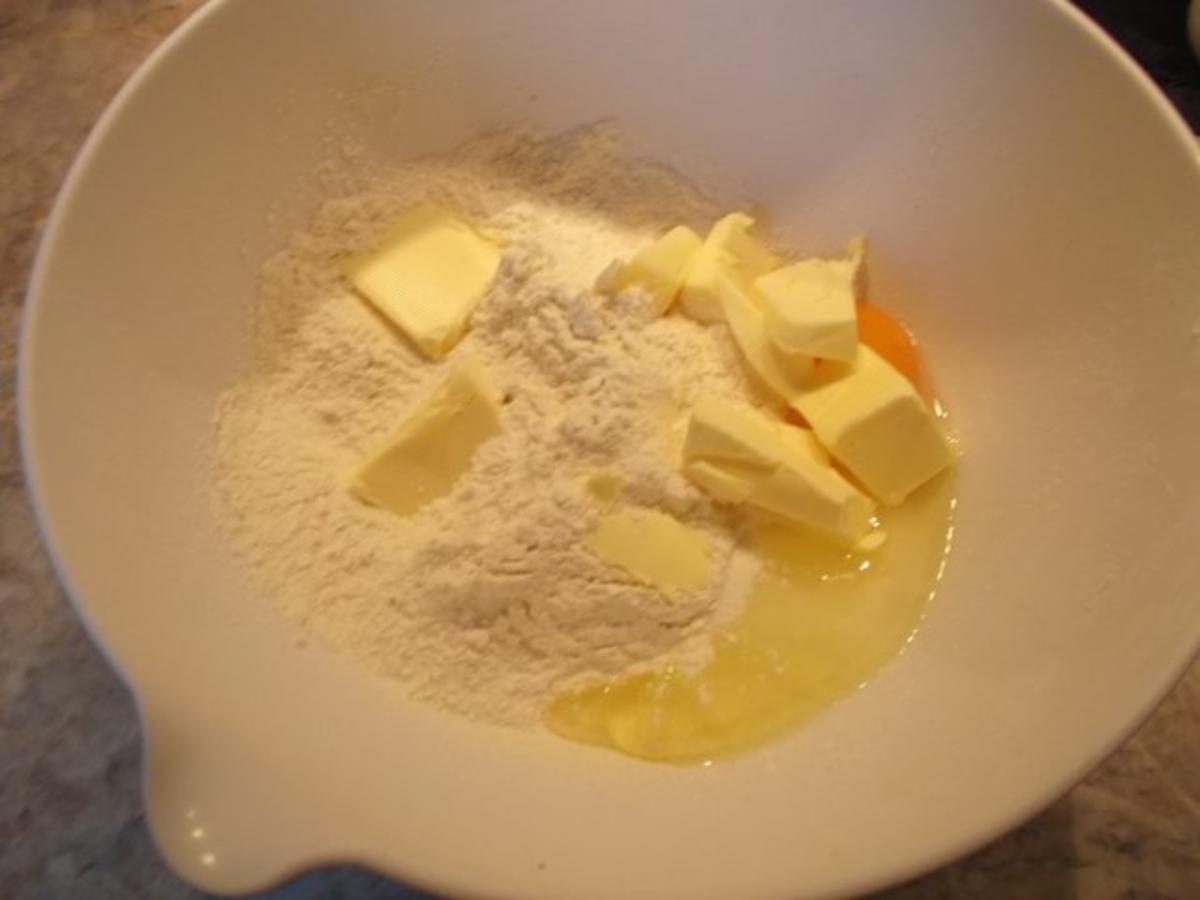 Schwarz weiß-Kekse - einfach - 396 kcal/100g