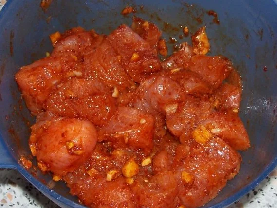 Rezept: Orientalische Putenfiletpfanne mit Feta und Ajvar Bild Nr. 3 Orientalische Putenfiletpfanne mit Feta und Ajvar - Rezept - Bild Nr. 3