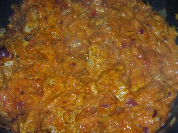 Rezept: Orientalische Putenfiletpfanne mit Feta und Ajvar Bild Nr. 7 Orientalische Putenfiletpfanne mit Feta und Ajvar - Rezept - Bild Nr. 7