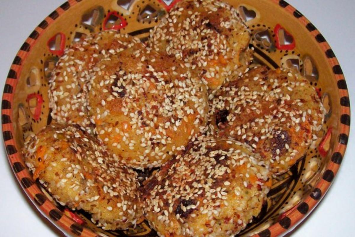 Beilagen: Couscousplätzchen mit Aprikosen und Sultaninen - Rezept - Bild Nr. 11
