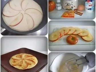 Weihnachtliche  Apfelpfannkuchen - Rezept - Bild Nr. 13