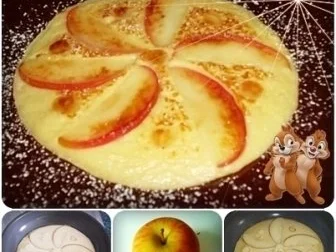 Weihnachtliche  Apfelpfannkuchen - Rezept - Bild Nr. 11