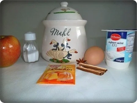 Weihnachtliche  Apfelpfannkuchen - Rezept - Bild Nr. 2