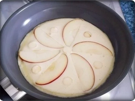 Weihnachtliche  Apfelpfannkuchen - Rezept - Bild Nr. 6