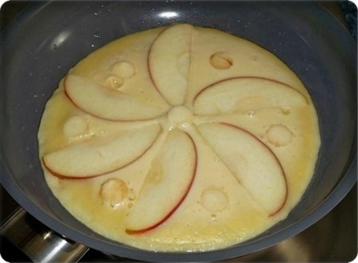 Weihnachtliche  Apfelpfannkuchen - Rezept - Bild Nr. 7