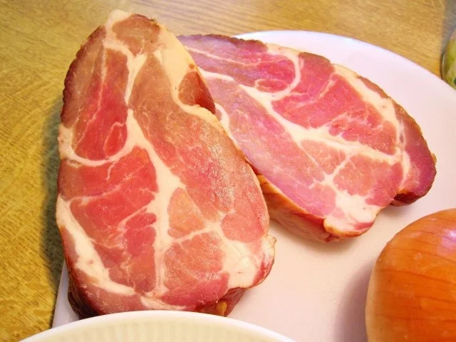 Rezept: Fruchtiges Sauerkraut mit Kasseler Kotelett ... Bild Nr. 4 Fruchtiges Sauerkraut mit Kasseler Kotelett ... - Rezept - Bild Nr. 4