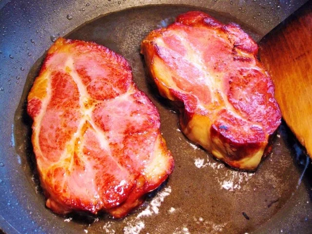 Rezept: Fruchtiges Sauerkraut mit Kasseler Kotelett ... Bild Nr. 5 Fruchtiges Sauerkraut mit Kasseler Kotelett ... - Rezept - Bild Nr. 5