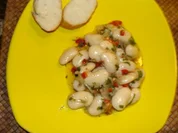 Beilage : Schneller Span : weißer Dickbohnensalat - Rezept