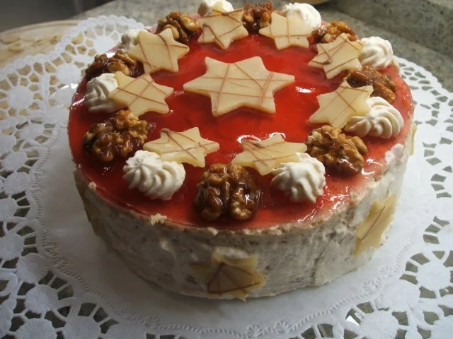 Rezept: Backen: Weihnachtstorte - für die 20iger Tortenform Backen: Weihnachtstorte - für die 20iger Tortenform - Rezept