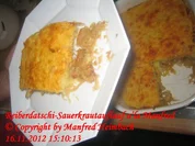 Auflauf – Reiberdatschi-Sauerkrautauflauf a’la Manfred - Rezept