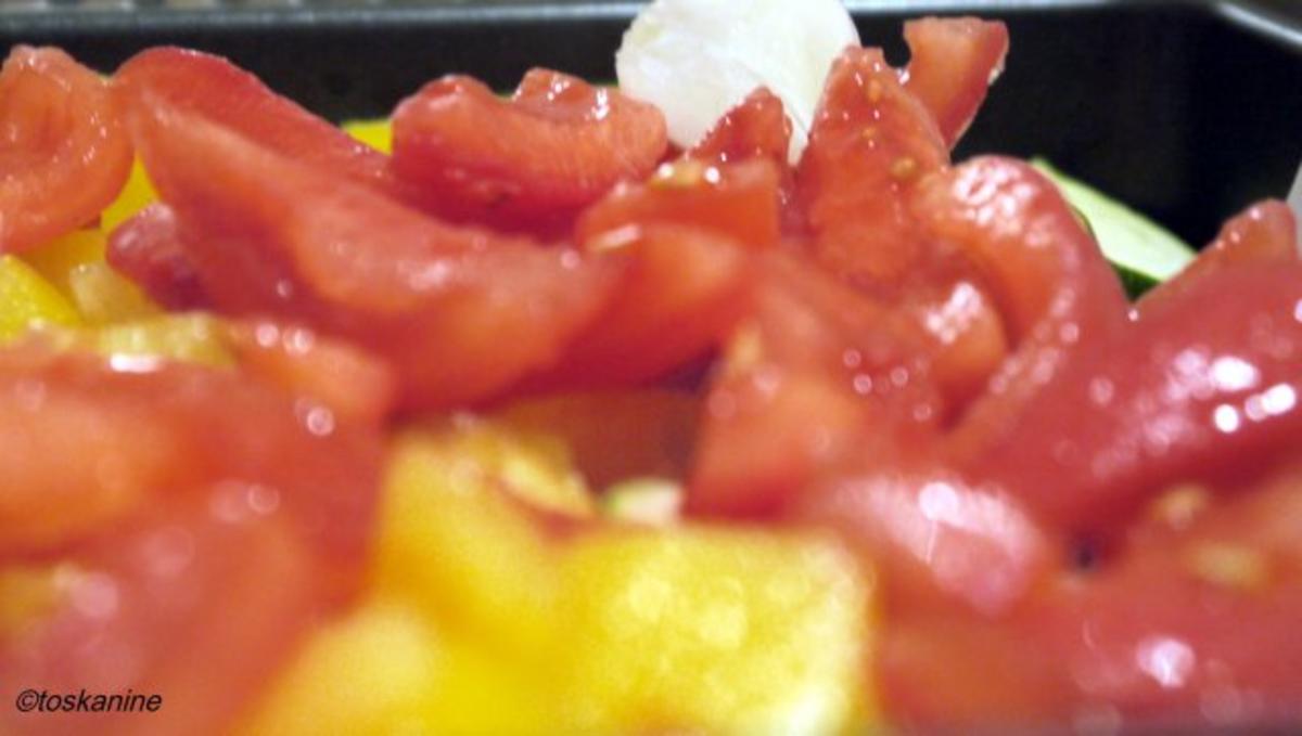 Cranberry-Hähnchen auf Gemüsebett - Rezept - Bild Nr. 5
