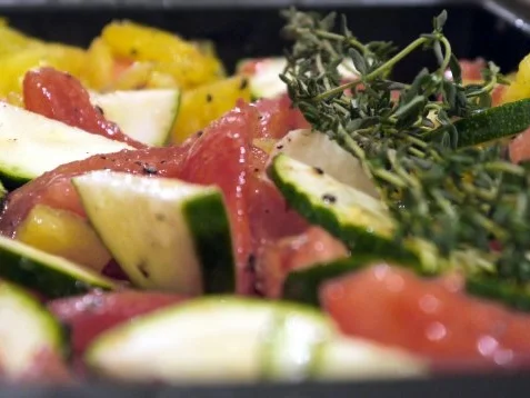 Rezept: Cranberry-Hähnchen auf Gemüsebett Bild Nr. 7 Cranberry-Hähnchen auf Gemüsebett - Rezept - Bild Nr. 7