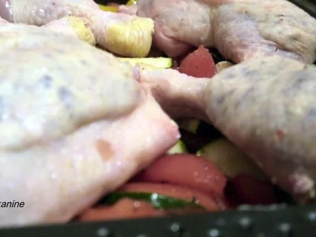 Rezept: Cranberry-Hähnchen auf Gemüsebett Bild Nr. 11 Cranberry-Hähnchen auf Gemüsebett - Rezept - Bild Nr. 11