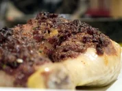 Rezept: Cranberry-Hähnchen auf Gemüsebett Cranberry-Hähnchen auf Gemüsebett - Rezept