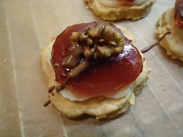 Rezept: Spekulatius mit Marzipan und einer Glühweinhaube Bild Nr. 9 Spekulatius mit Marzipan und einer Glühweinhaube - Rezept - Bild Nr. 9