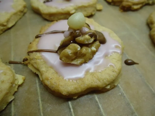 Rezept: Spekulatius mit Marzipan und einer Glühweinhaube Bild Nr. 10 Spekulatius mit Marzipan und einer Glühweinhaube - Rezept - Bild Nr. 10