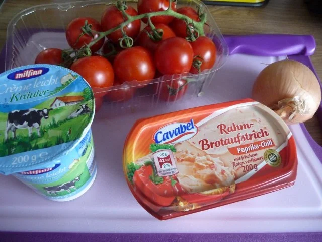 Rezept: Unter 30 Minuten : Pasta an Paprika-Chilli-Brunchsoße mit Tomaten Bild Nr. 2 Unter 30 Minuten : Pasta an Paprika-Chilli-Brunchsoße mit Tomaten - Rezept - Bild Nr. 2