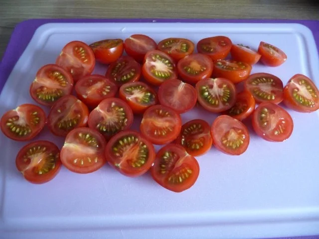 Rezept: Unter 30 Minuten : Pasta an Paprika-Chilli-Brunchsoße mit Tomaten Bild Nr. 5 Unter 30 Minuten : Pasta an Paprika-Chilli-Brunchsoße mit Tomaten - Rezept - Bild Nr. 5