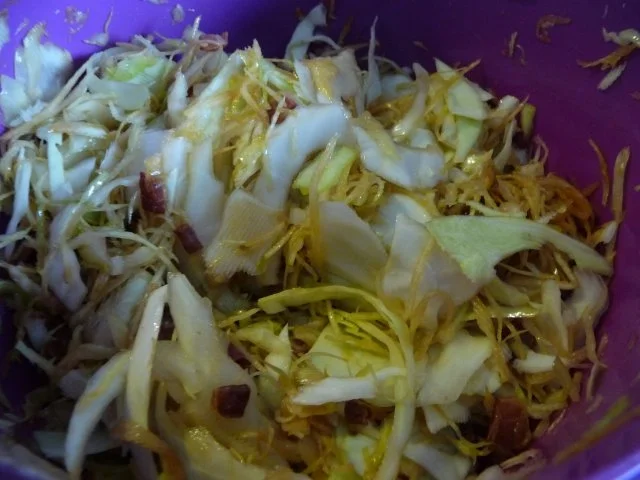 Rezept: Salat : Tiroler Speckkraut-Salat Bild Nr. 3 Salat : Tiroler Speckkraut-Salat - Rezept - Bild Nr. 3