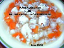 SUPPENEINLAGE: KÄSEKLÖßCHEN - Rezept