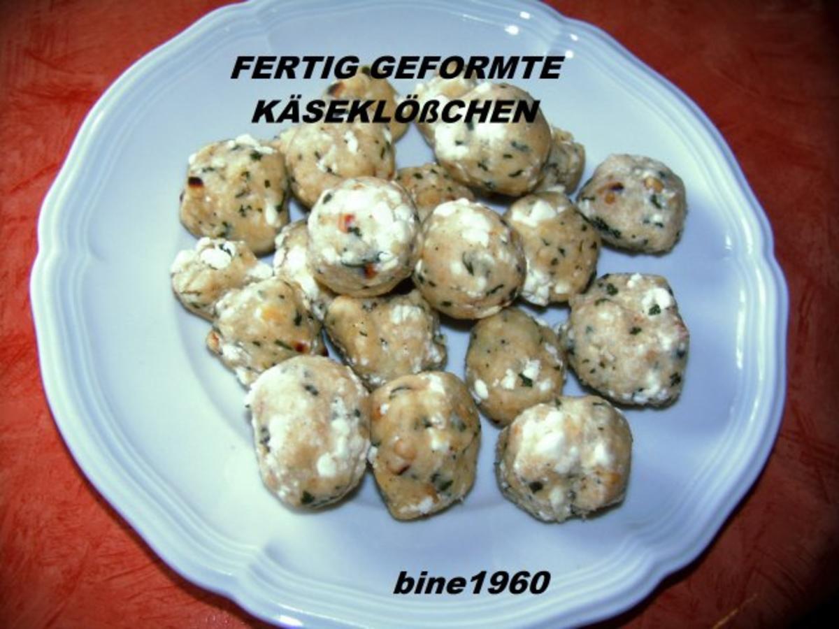 SUPPENEINLAGE: KÄSEKLÖßCHEN - Rezept - Bild Nr. 3