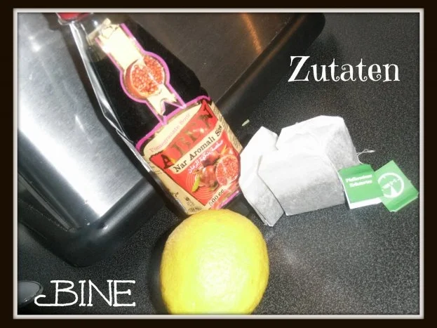 Rezept: BiNe` S FRUCHTIGER MINZTEE Bild Nr. 2 BiNe` S FRUCHTIGER MINZTEE - Rezept - Bild Nr. 2