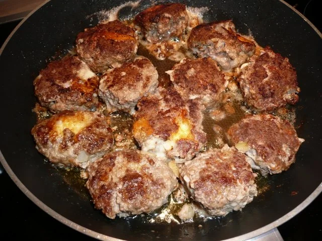 Mozzarella-Bällchen an Rosenkohl & Kartoffel - Rezept - Bild Nr. 2