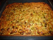 Lauch-Hack-Kuchen - Rezept