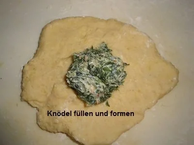 Rezept: Spinat-Knödel Bild Nr. 7 Spinat-Knödel - Rezept - Bild Nr. 7