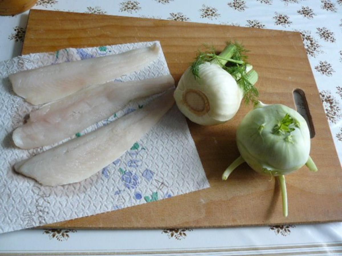 Zanderfilet mit Kohlrabi-Fenchel-Gemüse - Rezept - Bild Nr. 2