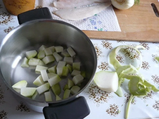 Zanderfilet mit Kohlrabi-Fenchel-Gemüse - Rezept - Bild Nr. 3