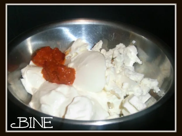 BiNe` S SCHAFSKÆSE - PAPRIKA - KRÆCKER - Rezept - Bild Nr. 3