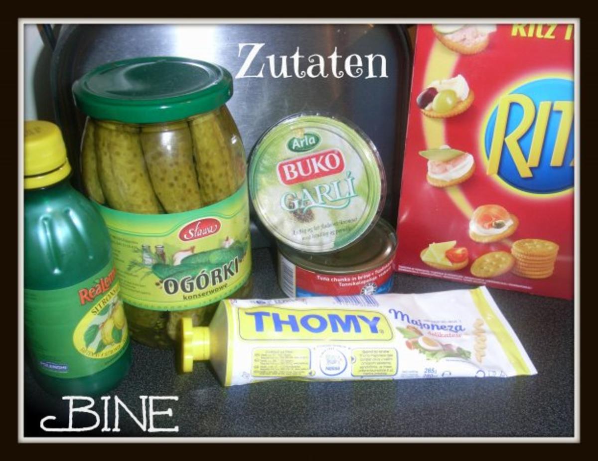 BiNe` S THUNFISCHCREMEKRÆCKER - Rezept - Bild Nr. 2