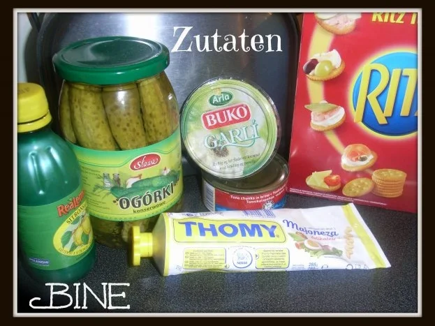 Rezept: BiNe` S THUNFISCHCREMEKRÆCKER Bild Nr. 2 BiNe` S THUNFISCHCREMEKRÆCKER - Rezept - Bild Nr. 2