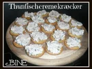 BiNe` S THUNFISCHCREMEKRÆCKER - Rezept