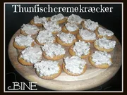 BiNe` S THUNFISCHCREMEKRÆCKER - Rezept