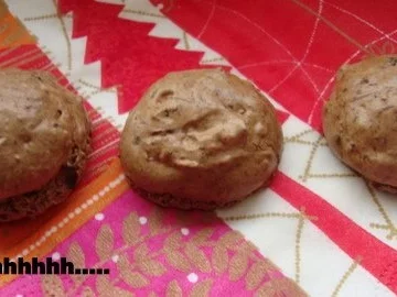 Schoko-Kaffee Küsse mit Mandeln - Rezept - Bild Nr. 8