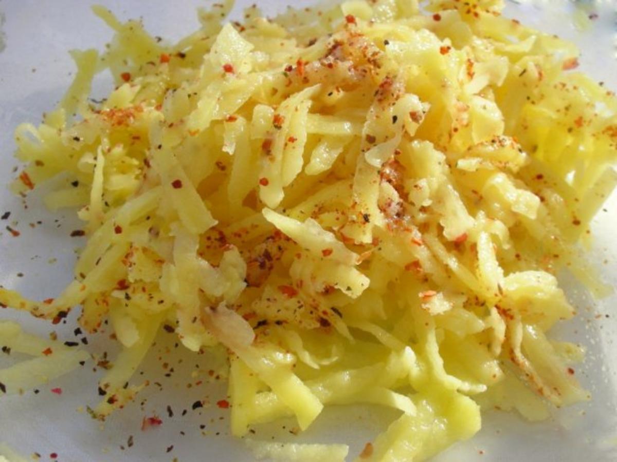 Rosenkohlsuppe mit Speck und Kartoffelrösti - Rezept - Bild Nr. 7