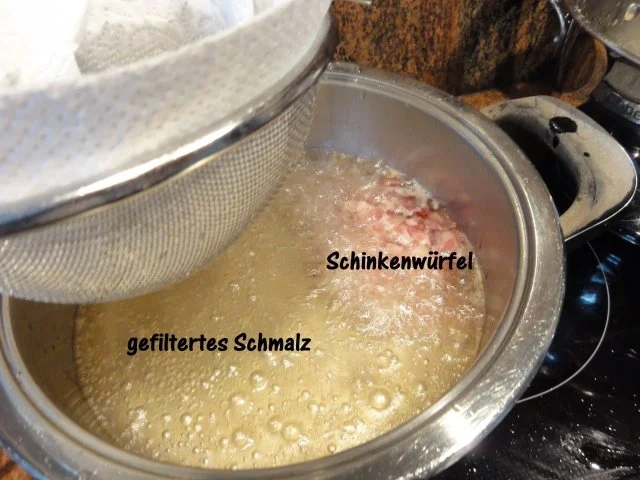 Rezept: Diverses: SCHMALZ aus Flomen Bild Nr. 5 Diverses: SCHMALZ aus Flomen - Rezept - Bild Nr. 5