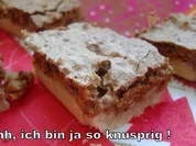 Knusprige Nussbarren - Rezept