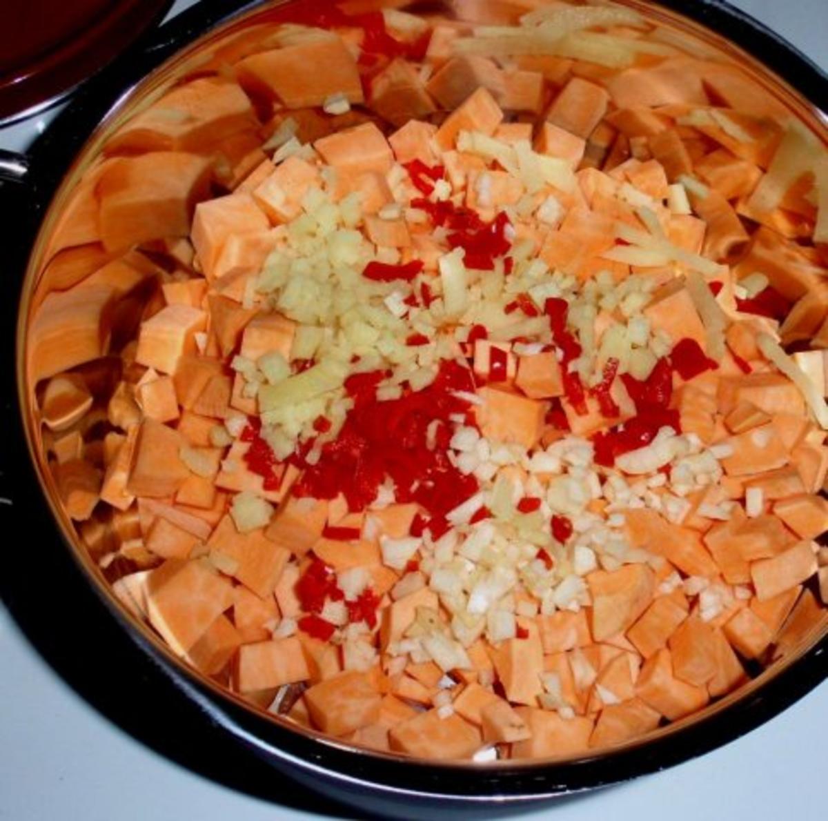 Süßkartoffel-Gemüse-Suppe - Rezept - Bild Nr. 5