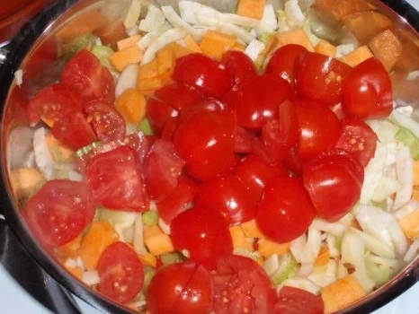 Süßkartoffel-Gemüse-Suppe - Rezept - Bild Nr. 7