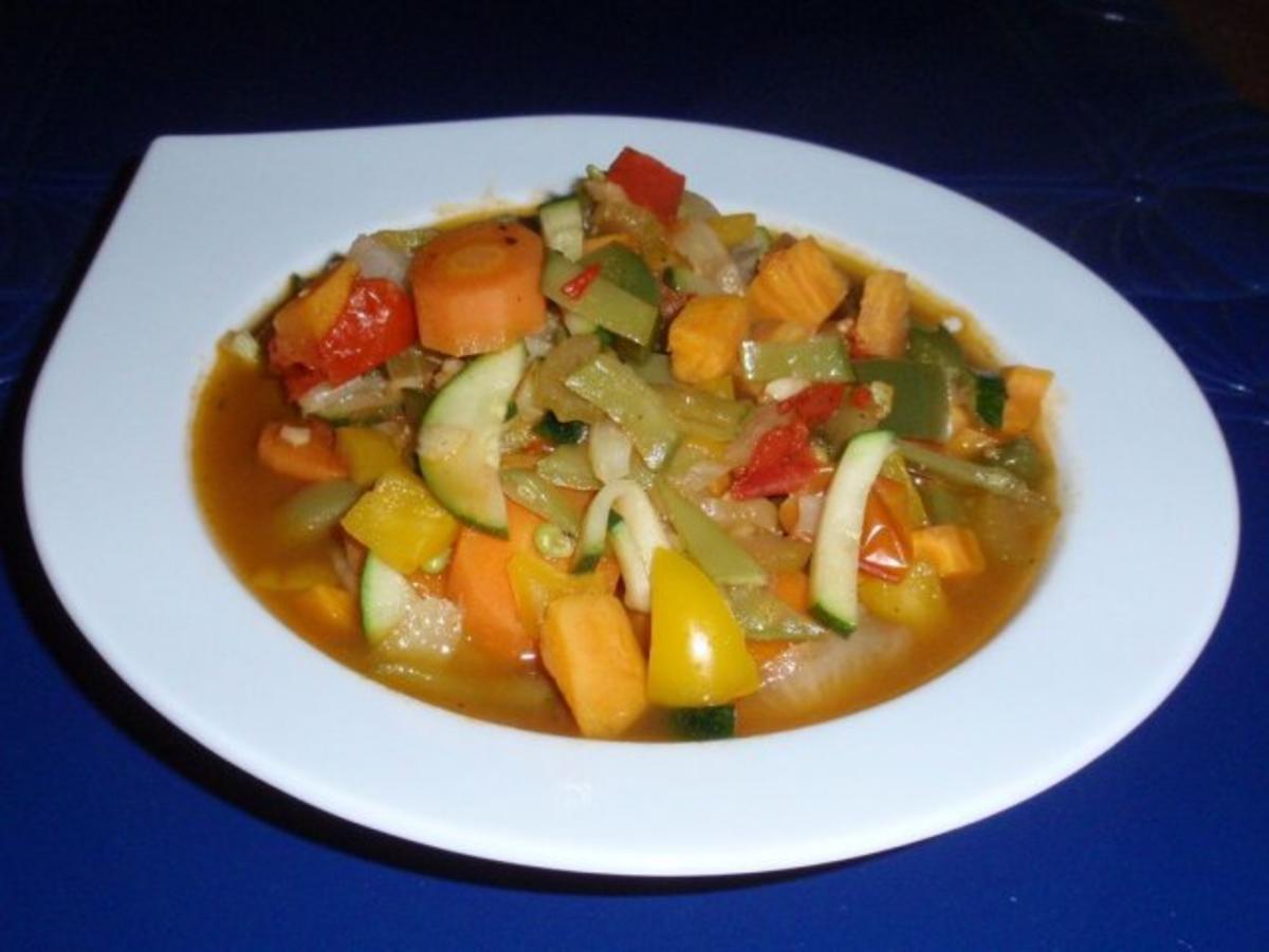 Süßkartoffel-Gemüse-Suppe - Rezept - Bild Nr. 12