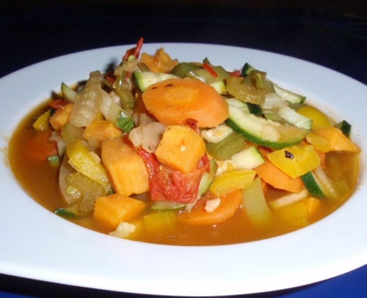 Süßkartoffel-Gemüse-Suppe - Rezept - Bild Nr. 13