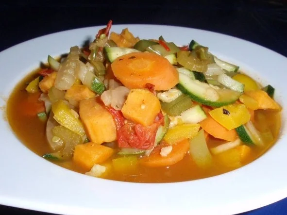 Süßkartoffel-Gemüse-Suppe - Rezept - Bild Nr. 13