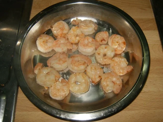 Rezept: Chinakohl-Curry mit Reis und Riesengarnelen Bild Nr. 2 Chinakohl-Curry mit Reis und Riesengarnelen - Rezept - Bild Nr. 2