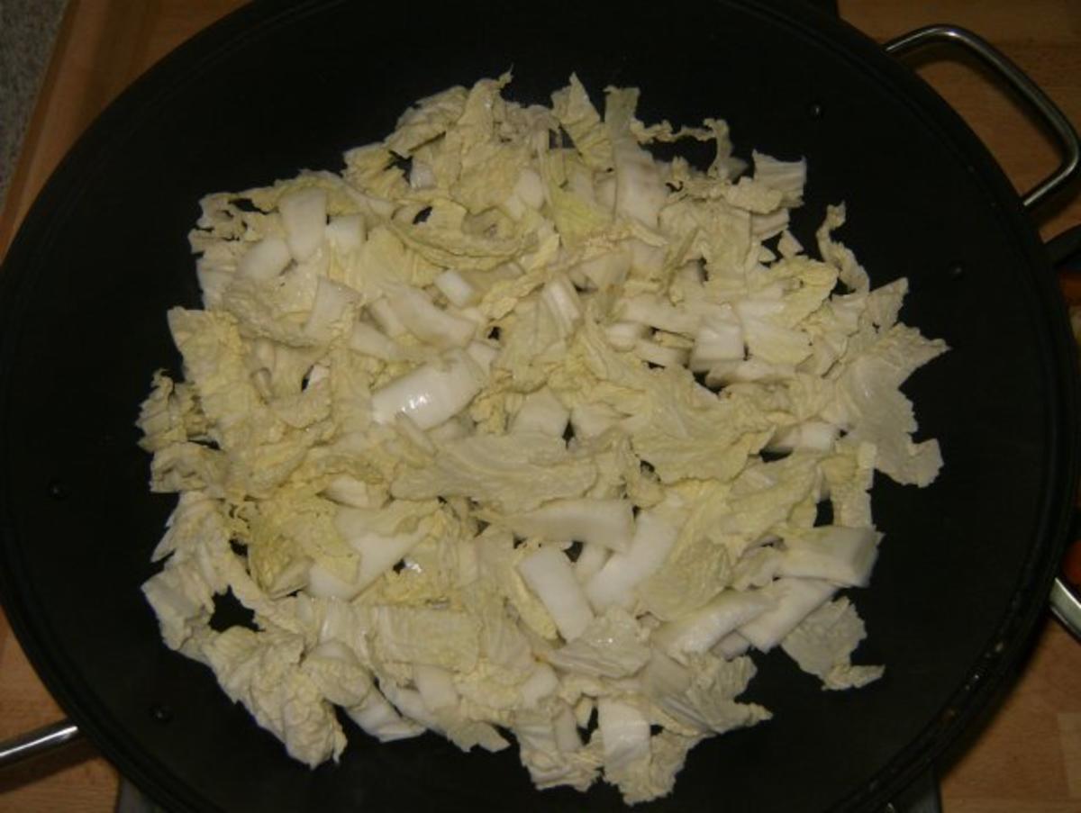 Chinakohl-Curry mit Reis und Riesengarnelen - Rezept - Bild Nr. 5