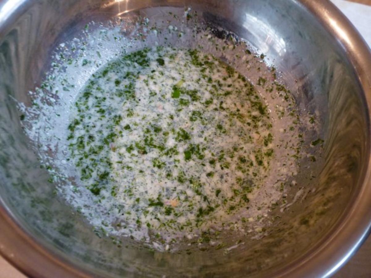 Hähnchensalat (Ein leichtes Abendessen) - Rezept - Bild Nr. 4