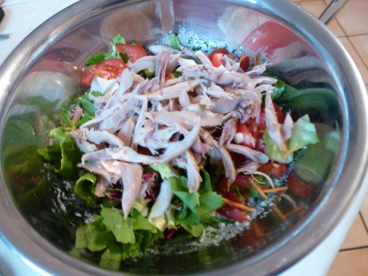 Hähnchensalat (Ein leichtes Abendessen) - Rezept