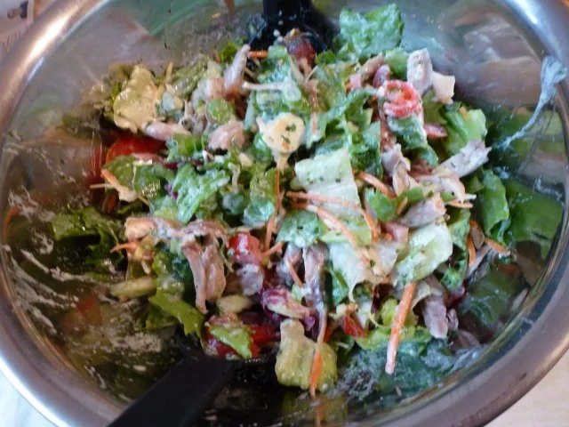 Rezept: Hähnchensalat (Ein leichtes Abendessen) Bild Nr. 7 Hähnchensalat (Ein leichtes Abendessen) - Rezept - Bild Nr. 7